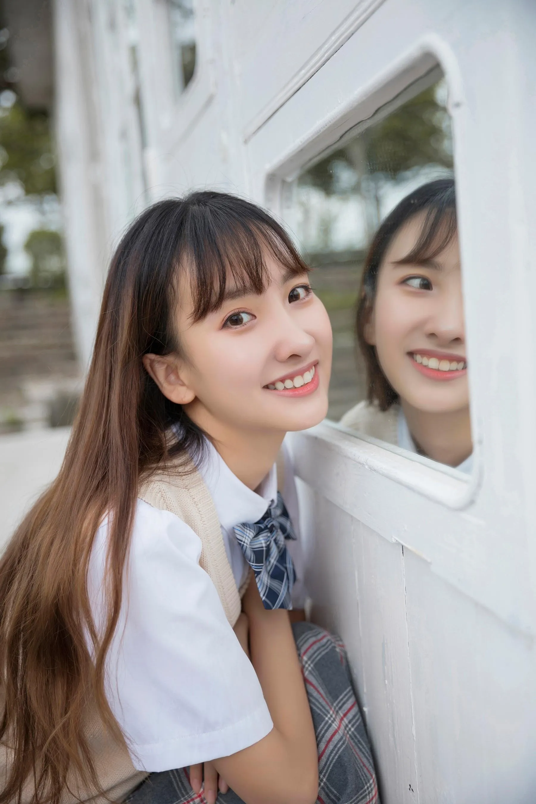 [艺图语] 2022.06.17 属于JK的夏天 Ria李礼礼 [31P]插图9